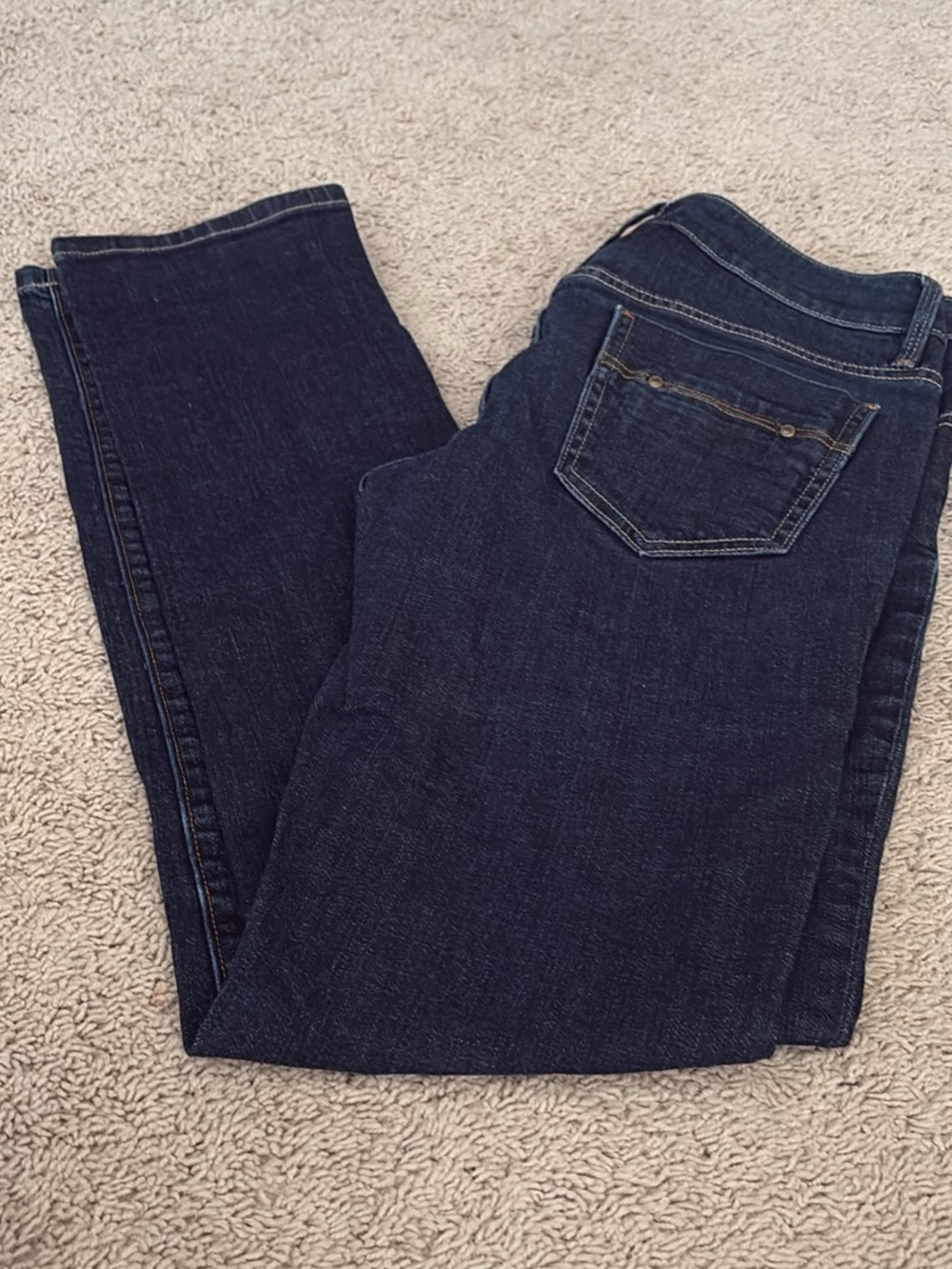 Banana Republic Women's Skinny Jeans - Dark Blue Denim - size 4